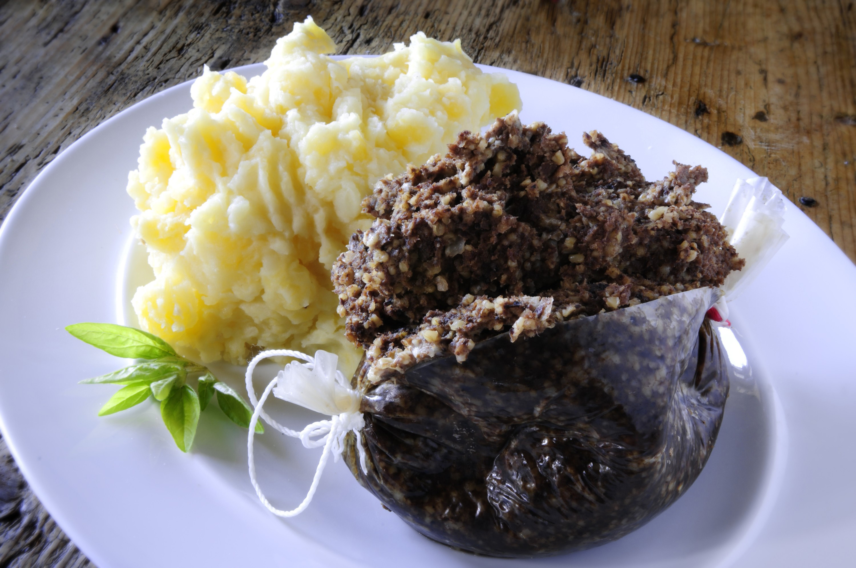Haggis plate haggis