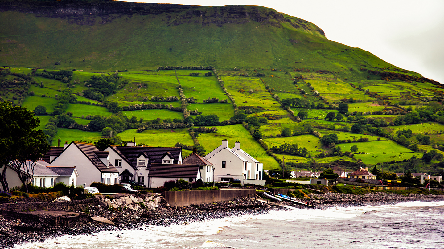 Northern Irish Coastal Town