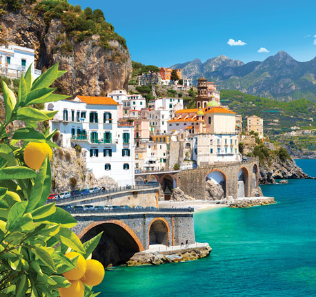 Amalfi Coast in Italy