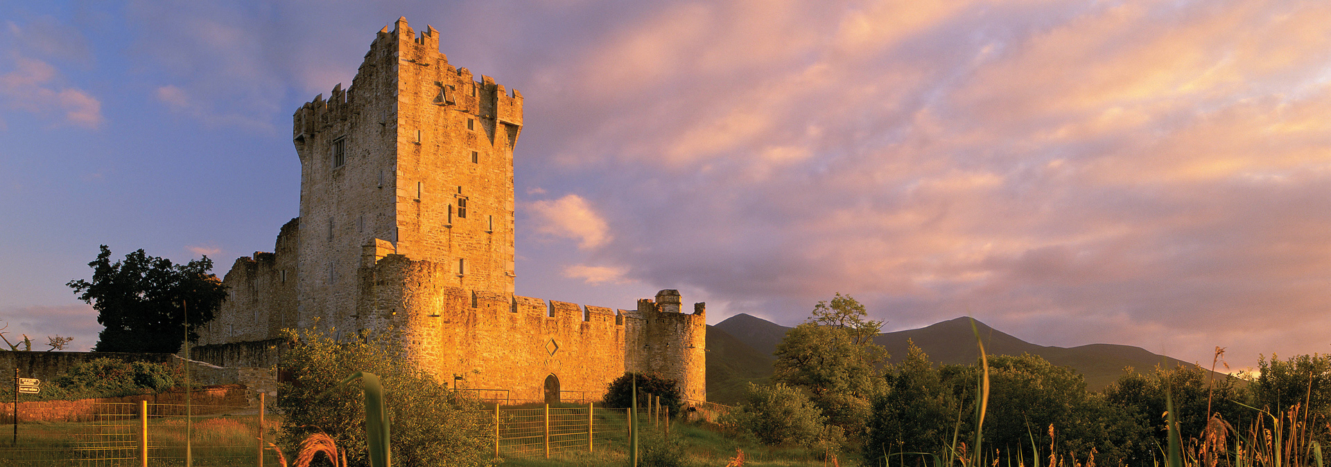 Ross Castle in Ireland