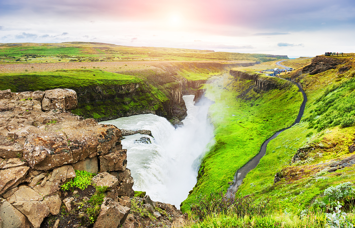 Gulfoss Waterfall