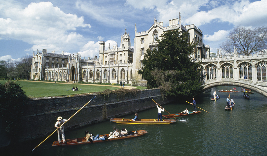 A boat on the River Cam