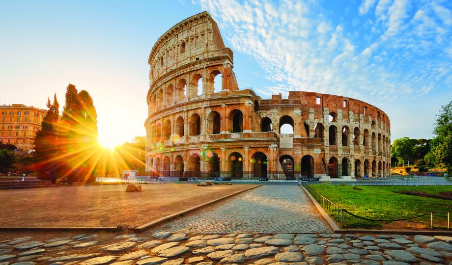 The Colosseum in Rome 