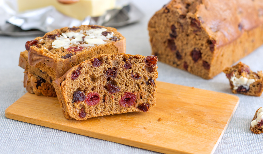 Barmbrack - a fruit bread