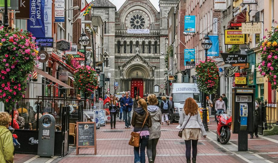 Grafton Street in Dublin