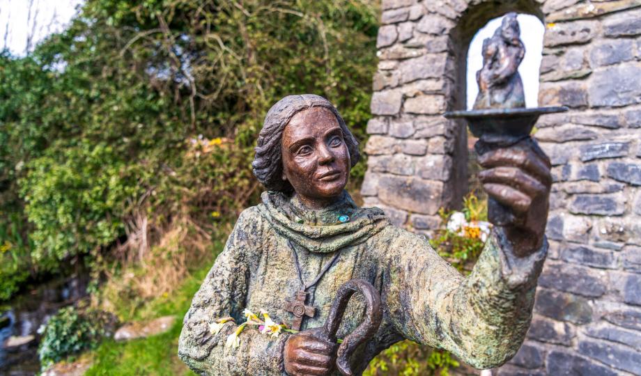 St Brigid statue in Kildare