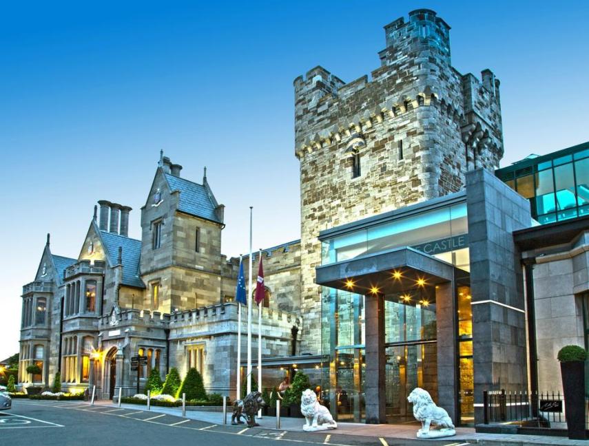 Clontarf Castle Hotel Front Entrance