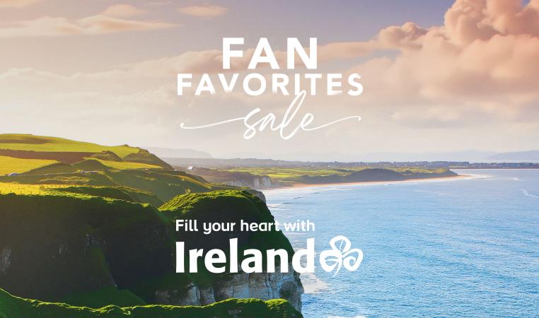 CIE Tours and Tourism Ireland Fan Favorites Tour Sale