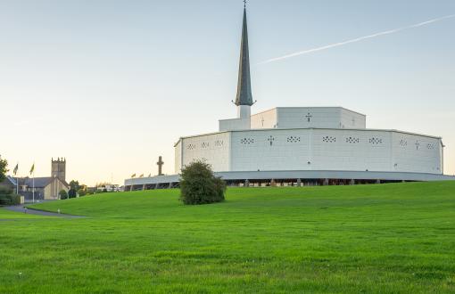 Date of pilgrimage to Knock Shrine - 27 September 2019 It is sign posted but its easier to follow the signs to Knock House Hotel. Stewards Join our National Pilgrimage to Knock Shrine 2019