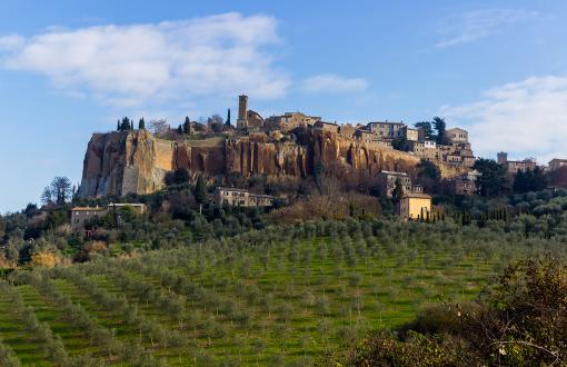 City of Orvieto in Italy