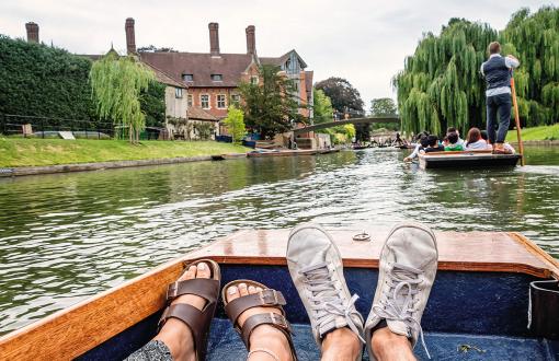 Punting on the River Cam 